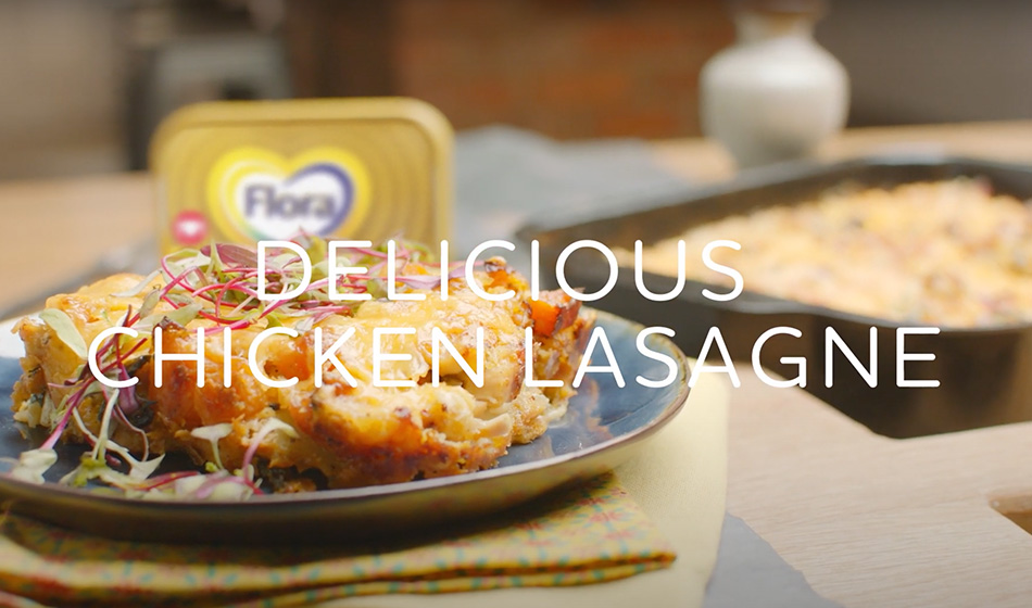 Delicious Chicken Lasagne - Flora