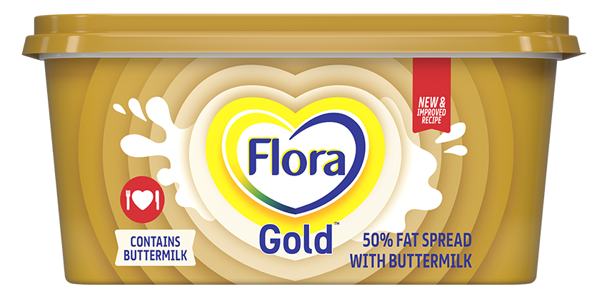 Flora gold product pack shot
